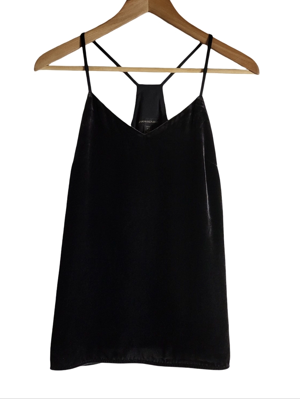Black Velvet Slip Tank Dress